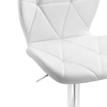 Барный стул Woodville Trio white / chrome